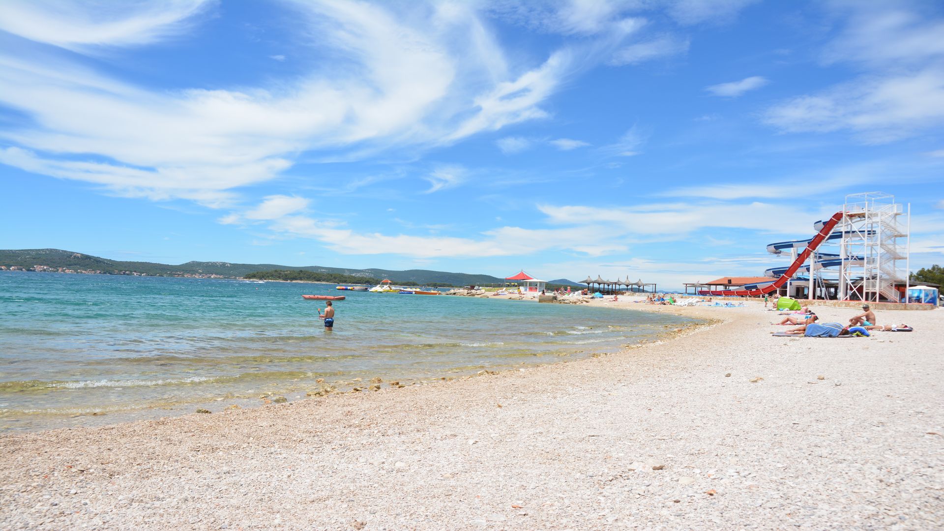 Pl&aacute;ž Dražica - Biograd na Moru