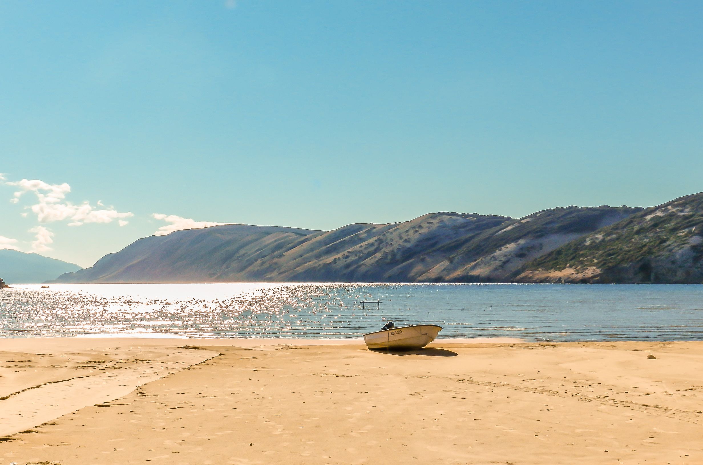 Písečná pláž - Rajska plaža